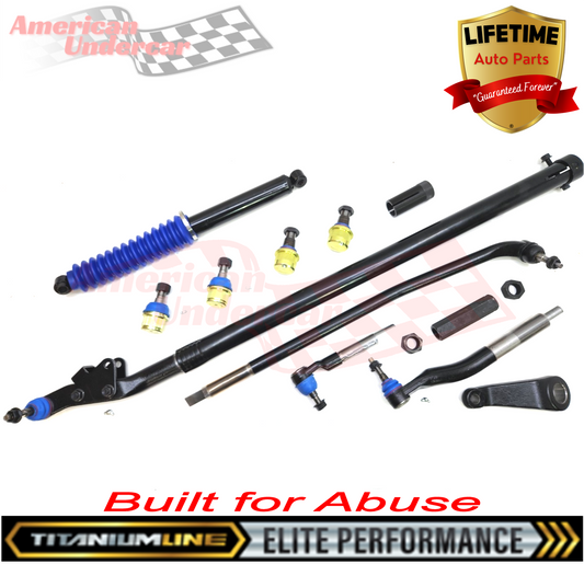 Lifetime Titanium Line Steering and Suspension Kit | 2014-2017 Dodge Ram 2500 3500 4x4