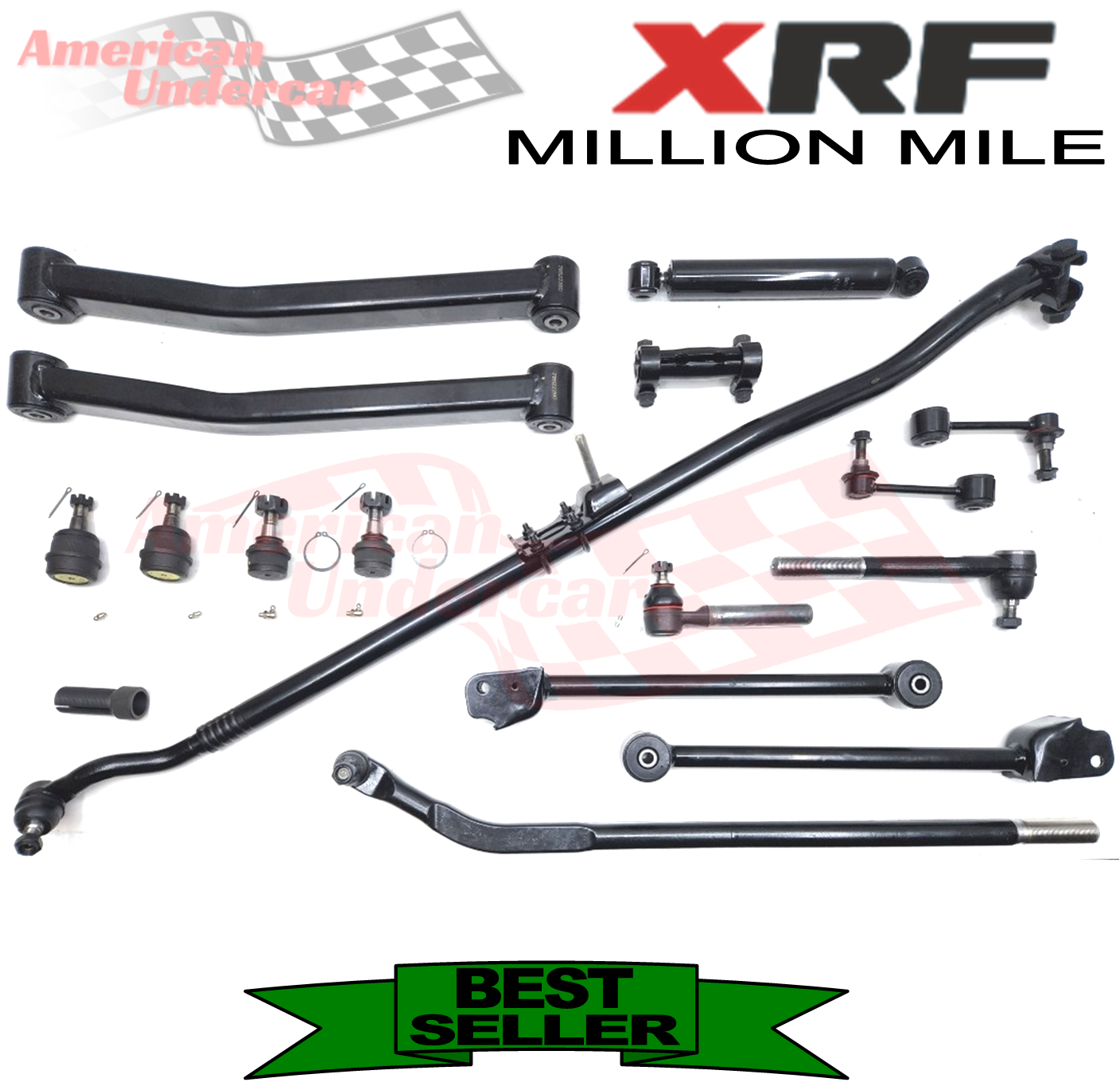 XRF Steering and Suspension Complete Kit | 2007-2017 Jeep Wrangler 4x4