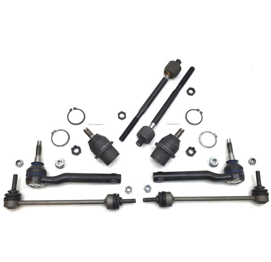 XRF Ball Joints Tie Rod Steering Kit for 2011-2014 Ford F150 SVT Raptor 6.2L V8 4x4