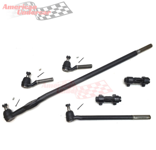 XRF Tie Rod Drag Link Sleeve Steering Kit for 1985 - 1994 Ford F250 4x4