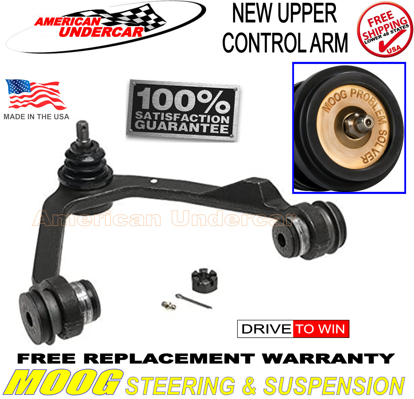 MOOG Ball Joint Suspension Kit 1997 - 2004 Ford Lincoln 4x4