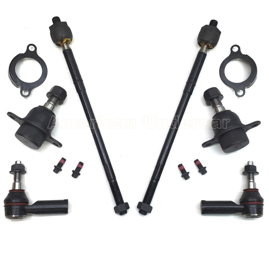 HD Ball Joint Tie Rod Steering Suspension Kit for 2015-2019 Ford Transit 350HD 2WD
