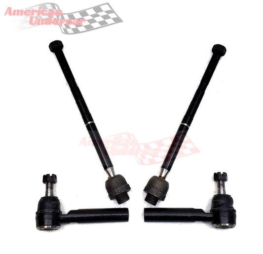 XRF Tie Rod Inner Outer Steering Suspension Kit for 2011-2019 Ford Explorer 4x4