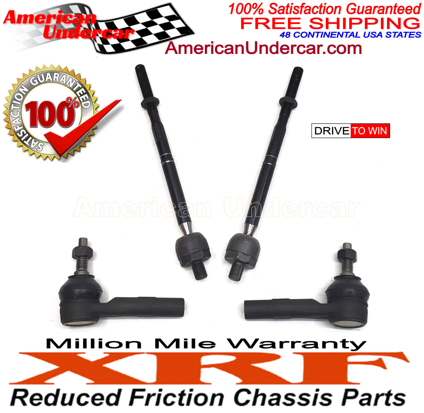 XRF Tie Rod Steering and Suspension Kit for 2006-2010 Ford Explorer 2WD