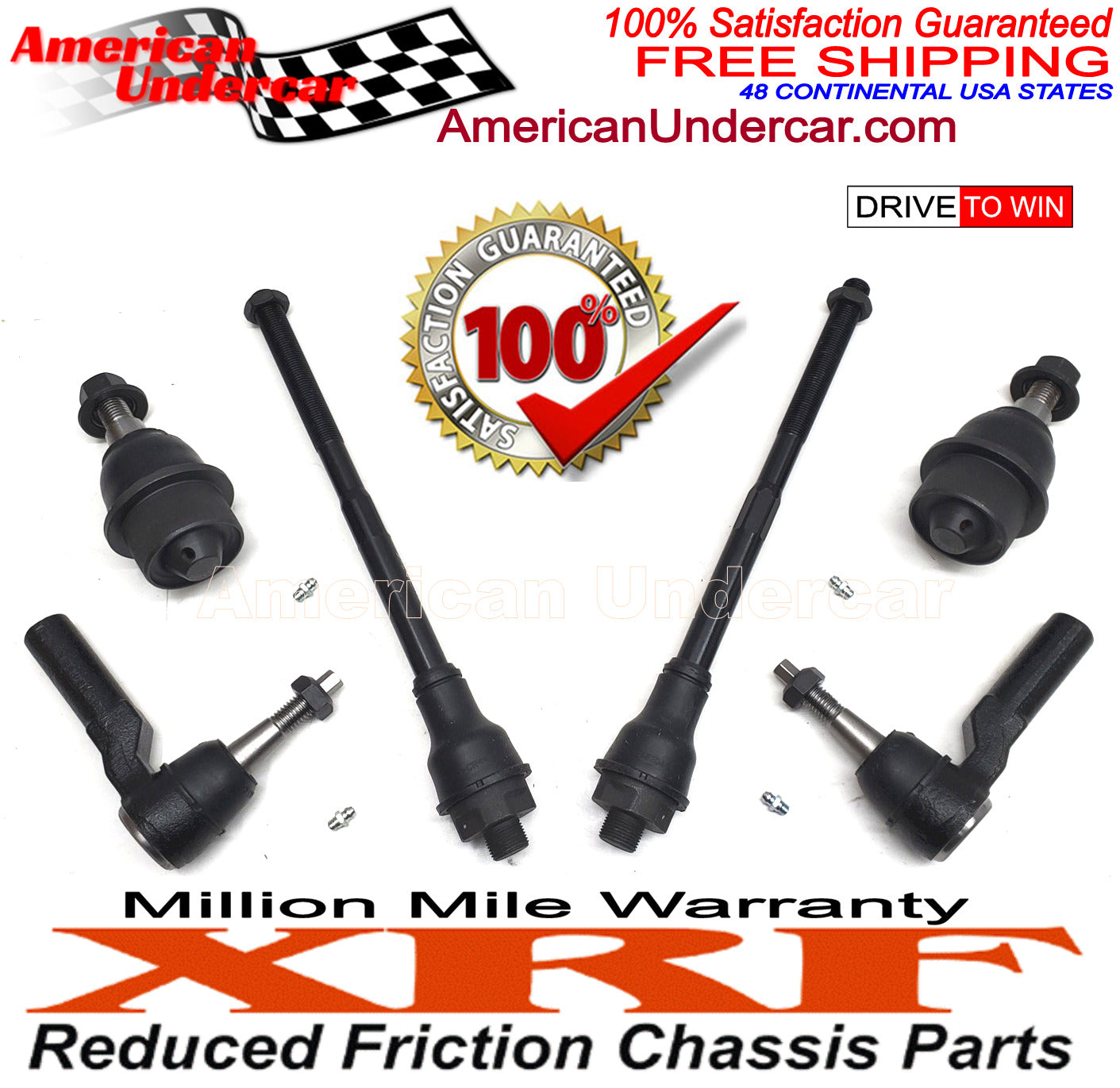 XRF Steering and Suspension Kit for 2020-2021 GMC Sierra 2500HD 2WD