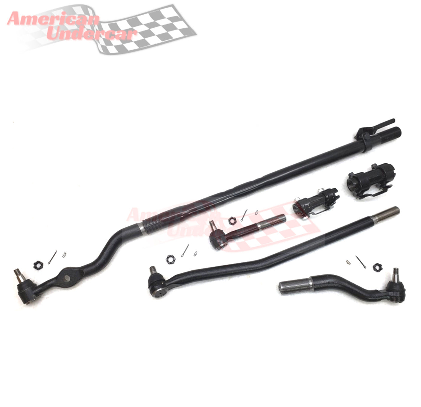 HD Drag Link Tie Rod Steering Kit for 1999-2004 Ford F450 Super Duty 2WD