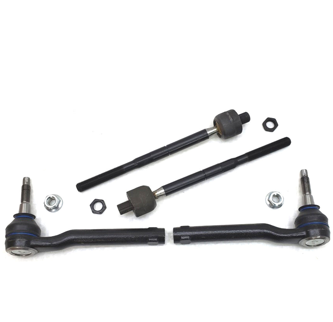 HD Inner & Outer Tie Rod Steering Kit for 2010-2014 Ford F150 SVT Raptor 6.2L V8 4x4