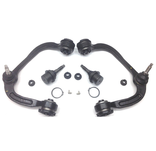 HD Lower Ball Joints Upper Control Arms Suspension Kit for 2004-2008 Ford F150 4x4